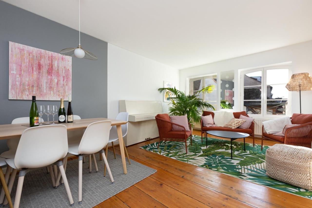 Petite France-Cathedrale, Duplex 100M2- 3 Chambres Straatsburg Buitenkant foto